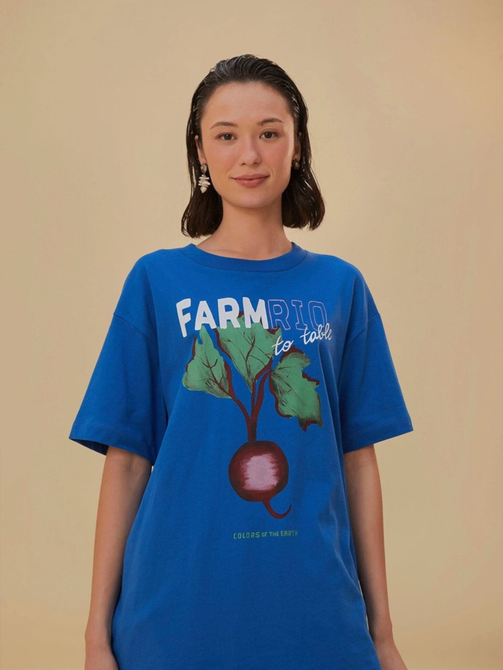 Blue Beet Farm To Table Organic Cotton T-Shirt - Picture 2 of 5